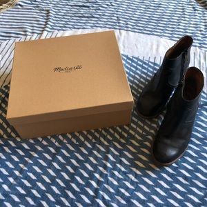 Madewell- leather zip code boot